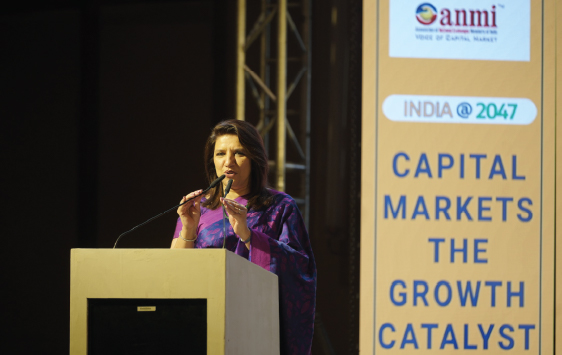 Ms. Latika S Kundu, MD & CEO,MSE participated in the 14th ANMI International Convention on 8th March 2025 at Kolkata.