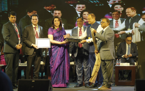 Ms. Latika S Kundu, MD & CEO,MSE at the 14th ANMI International Convention, Kolkata.